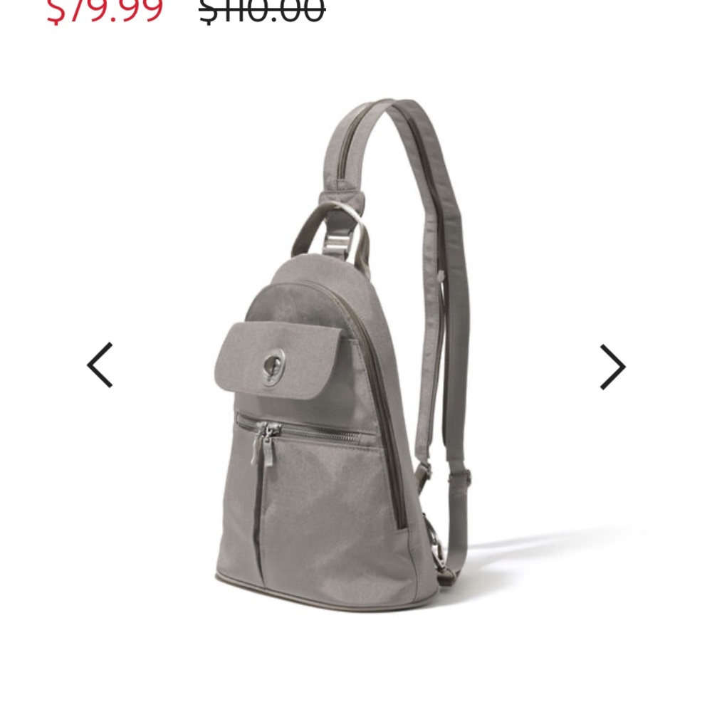Baggallini Gray Backpack - image 1